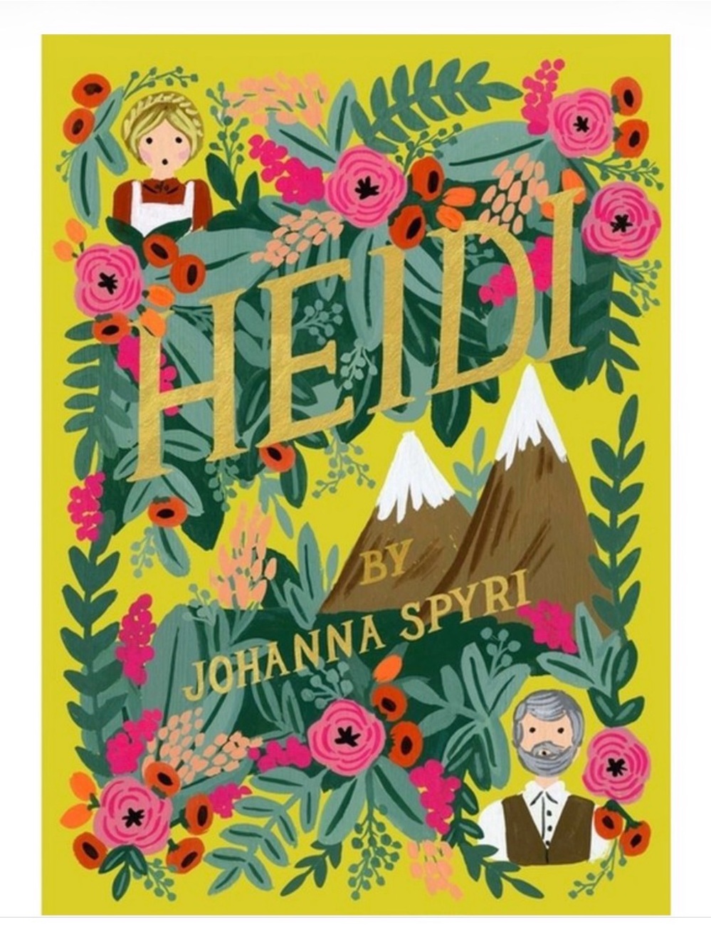 NWT Hardcover Heidi (Puffin in Bloom) by Johanna Spyri